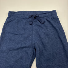 Load image into Gallery viewer, Unisex Favourites, blue marle fleece lined track pants, Inside leg: 60cm, EUC, size 10,  