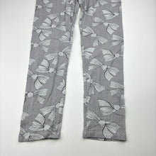 Load image into Gallery viewer, Girls Target, black &amp; white stretchy leggings, Inside leg: 58cm, EUC, size 14,  