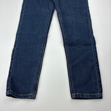 Load image into Gallery viewer, Girls Target, dark stretch denim jeans, adjustable, Inside leg: 47cm, EUC, size 5,  