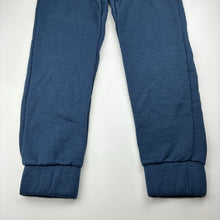 Load image into Gallery viewer, Boys Urban Supply, navy fleece lined track pants, elasticated, EUC, size 12,  