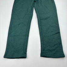 Load image into Gallery viewer, Unisex B Collection, green fleece lined track pants, Inside leg: 43cm, NEW, size 4,  