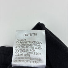 Load image into Gallery viewer, Unisex B Collection, black &amp; white track pants, elasticated, Inside leg: 67cm, GUC, size 12,  