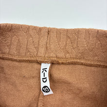 Load image into Gallery viewer, Girls KID, stretchy knit bootcut pants, elasticated, Inside leg: 53cm, FUC, size 10,  