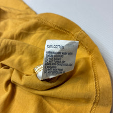 Load image into Gallery viewer, Boys Anko, yellow cotton long sleeve top, wolf, FUC, size 5,  