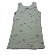 Load image into Gallery viewer, Unisex Target, cotton singlet top, dinosaurs, GUC, size 4-6,  