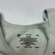 Load image into Gallery viewer, Unisex Target, cotton singlet top, dinosaurs, GUC, size 4-6,  