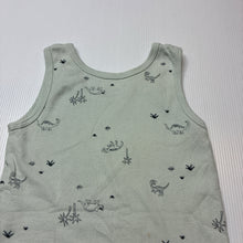Load image into Gallery viewer, Unisex Target, cotton singlet top, dinosaurs, GUC, size 4-6,  