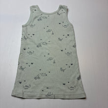 Load image into Gallery viewer, Unisex Target, cotton singlet top, dinosaurs, GUC, size 4-6,  