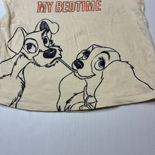 Load image into Gallery viewer, Girls cotton, tee / top, Lady &amp; the Tramp, no size, armpit to armpit: 34cm, GUC, size 5-6,  