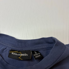 Load image into Gallery viewer, Boys Rock Your Kid, stretchy tee / top, skateboard, wash fade, FUC, size 3,  