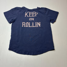 Load image into Gallery viewer, Boys Rock Your Kid, stretchy tee / top, skateboard, wash fade, FUC, size 3,  