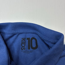 Load image into Gallery viewer, Boys Cotton On, blue cotton polo shirt top, wash fade, FUC, size 10,  