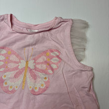 Load image into Gallery viewer, Girls Target, cotton tee / top, butterfly, EUC, size 5,  