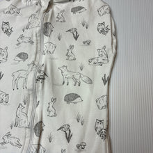 Load image into Gallery viewer, Unisex Anko, organic cotton blend swaddle sleeping bag, GUC, size 000,  