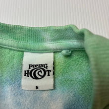 Load image into Gallery viewer, Unisex Piping Hot, tied dyed cotton sweater / jumper, FUC, size 5,  