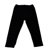Load image into Gallery viewer, Girls MUJI, black stretchy leggings, elasticated, GUC, size 3,  