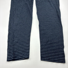 Load image into Gallery viewer, Unisex Target, navy organic cotton pyjama pants / bottoms, GUC, size 16,  