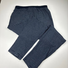 Load image into Gallery viewer, Unisex Target, navy organic cotton pyjama pants / bottoms, GUC, size 16,  