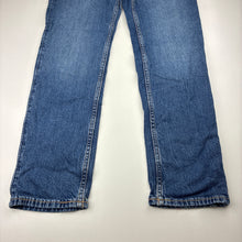 Load image into Gallery viewer, Boys H&amp;M, slim fit stretch denim jeans, adjustable, Inside leg: 67cm, GUC, size 13,  