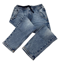 Load image into Gallery viewer, Boys Target, slim fit stretch denim jeans, elasticated, Inside leg: 42.5cm, FUC, size 5,  