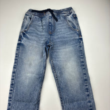 Load image into Gallery viewer, Boys Target, slim fit stretch denim jeans, elasticated, Inside leg: 42.5cm, FUC, size 5,  
