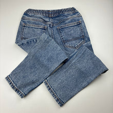 Load image into Gallery viewer, Boys Target, slim fit stretch denim jeans, elasticated, Inside leg: 42.5cm, FUC, size 5,  