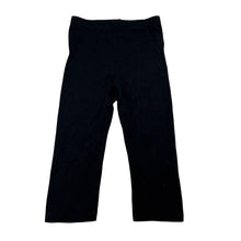Load image into Gallery viewer, Girls Favourites, black cropped leggings, Inside leg: 30cm, GUC, size 6,  