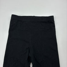 Load image into Gallery viewer, Girls Favourites, black cropped leggings, Inside leg: 30cm, GUC, size 6,  