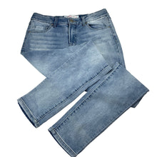 Load image into Gallery viewer, Girls Just Jeans, soft feel stretch denim jeans, adjustable, Inside leg: 70cm, GUC, size 14,  