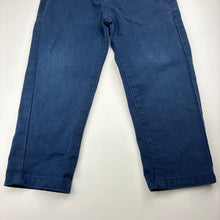 Load image into Gallery viewer, Boys Tilt, organic cotton blend pants, elasticated, Inside leg: 39cm, GUC, size 4,  
