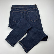 Load image into Gallery viewer, Girls H&amp;M, slim fit stretch denim jeans, adjustable, Inside leg: 45cm, EUC, size 6,  