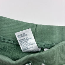 Load image into Gallery viewer, Unisex Anko, green fleece lined track pants, elasticated, GUC, size 2,  