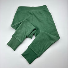 Load image into Gallery viewer, Unisex Anko, green fleece lined track pants, elasticated, GUC, size 2,  