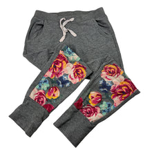 Load image into Gallery viewer, Girls Cotton On, lightweight track pants, elasticated, Inside leg: 47cm, *cracked print*, FUC, size 6,  