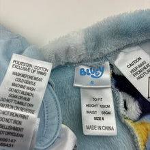 Load image into Gallery viewer, Unisex Bluey, winter pyjama top &amp; bottoms, GUC, size 6,  