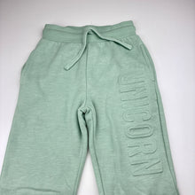 Load image into Gallery viewer, Girls KID, fleece lined track pants, elasticated, Inside leg: 51cm, FUC, size 7,  