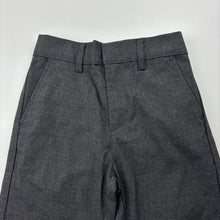 Load image into Gallery viewer, Boys Next, grey school / formal pants, adjustable, Inside leg: 48cm, EUC, size 7,  