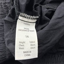 Load image into Gallery viewer, Unisex KID, lightweight cargo pants, elasticated, Inside leg: 66cm, EUC, size 14,  