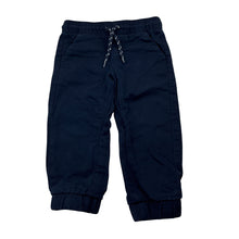 Load image into Gallery viewer, Boys Anko, navy casual pants, elasticated, EUC, size 2,  