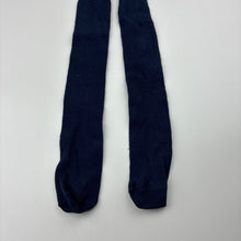 Load image into Gallery viewer, Girls navy, winter stockings, GUC, size 3-4,  