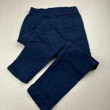 Load image into Gallery viewer, Boys Anko, navy casual pants, elasticated, Inside leg: 48cm, GUC, size 6,  