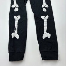 Load image into Gallery viewer, Unisex Brilliant Basics, stretchy pyjama pants / bottoms, skeleton, GUC, size 6,  