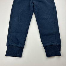 Load image into Gallery viewer, Boys Anko, navy fleece lined track pants, Inside leg: 39cm, FUC, size 4,  