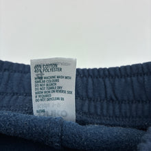 Load image into Gallery viewer, Boys Anko, navy fleece lined track pants, Inside leg: 39cm, FUC, size 4,  