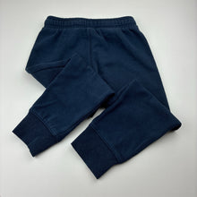 Load image into Gallery viewer, Boys Anko, navy fleece lined track pants, Inside leg: 39cm, FUC, size 4,  