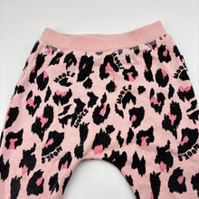 Load image into Gallery viewer, Girls Mooks, animal print casual pants, elasticated, GUC, size 2,  