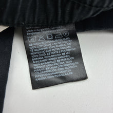 Load image into Gallery viewer, Unisex H&amp;M, black cotton cargo pants, adjustable, Inside leg: 70cm, EUC, size 14,  