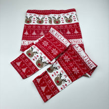 Load image into Gallery viewer, Girls Anko, stretchy Christmas leggings, Inside leg: 52, FUC, size 9,  