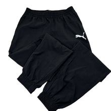 Load image into Gallery viewer, Unisex PUMA, lightweight track pants, elasticated, Inside leg: 70cm, EUC, size 13-14,  