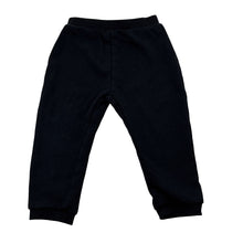 Load image into Gallery viewer, Unisex Dymples, black fleece lined track pants, FUC, size 2,  
